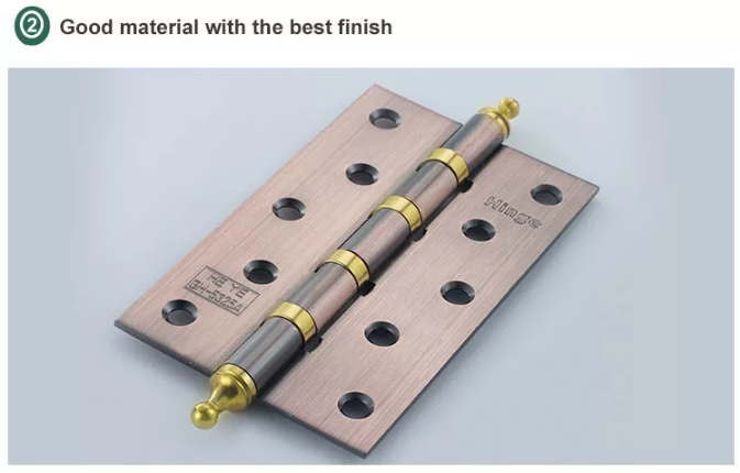 5 Inch Crown Head Iron Pivot Door Hinge good material 5 -дюймовая голова корона Железное стержень