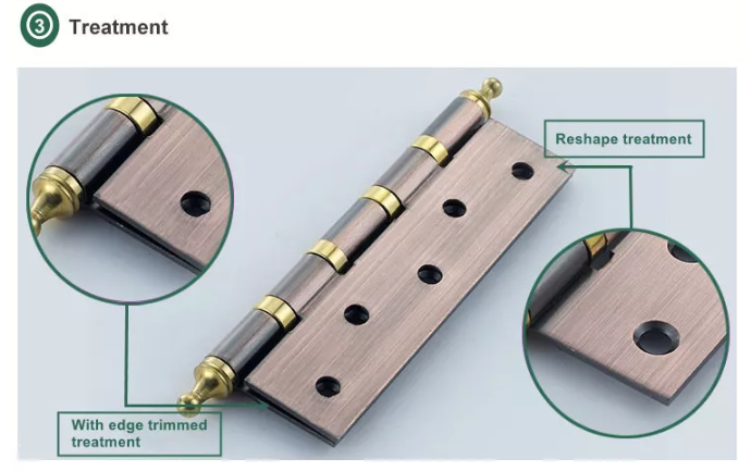 5 Inch Crown Head Iron Pivot Door Hinge the treatment 5 -дюймовая голова короны железной шарнир