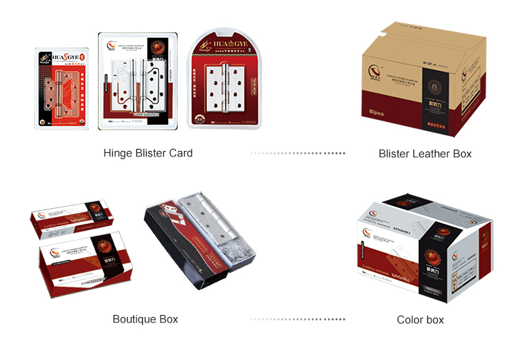 различные виды упаковки петель