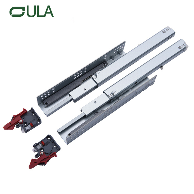 Современная мебельная оборудование для оборудования для мягкого закрытия ящика с 1D и 2D и 3D -замками