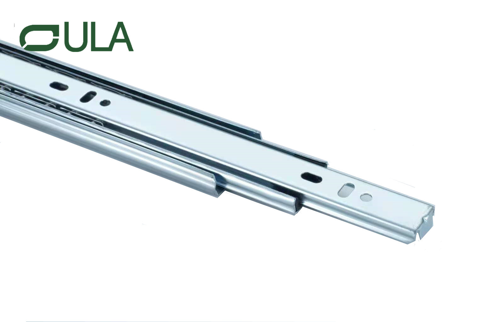 40 мм ширина телескопическое шариковое подшипник цинк/черный пунктирный ящик для отделки.