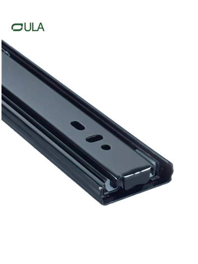 Заводская высококачественная 45-миллиметровая кухонная шкафа для кухонного шкафа в 3-кратный железной ящик с черной отделкой для оборудования для мебели