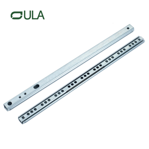 Профессиональное производство 2 Слайда складных ящиков 17 мм слабые телескопические выдвижные ящики канала