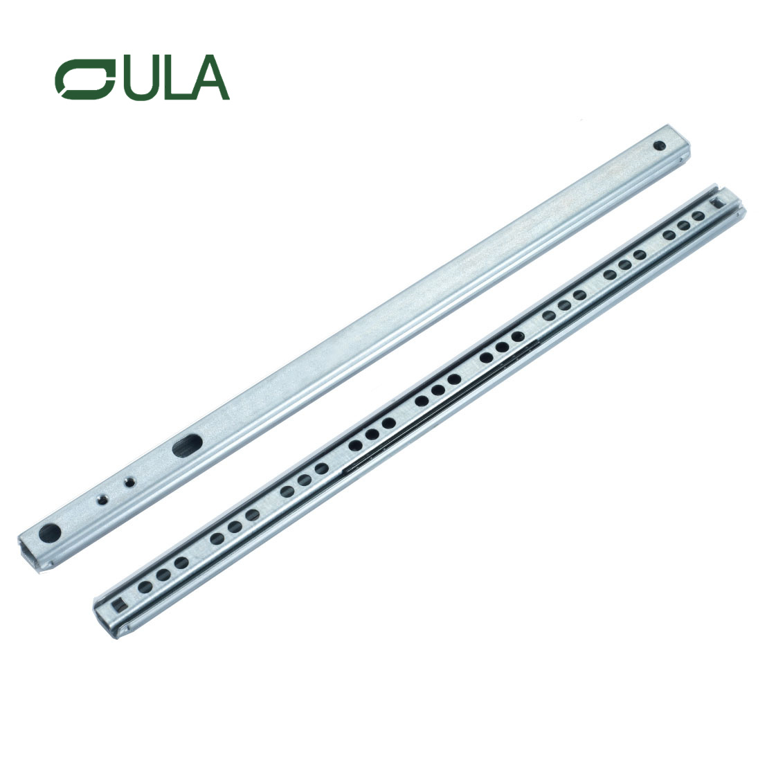 Фабрика высококачественных цинковых 17 -мм телескопического канала мини -выдвижной ящик для слайд -бегуна.