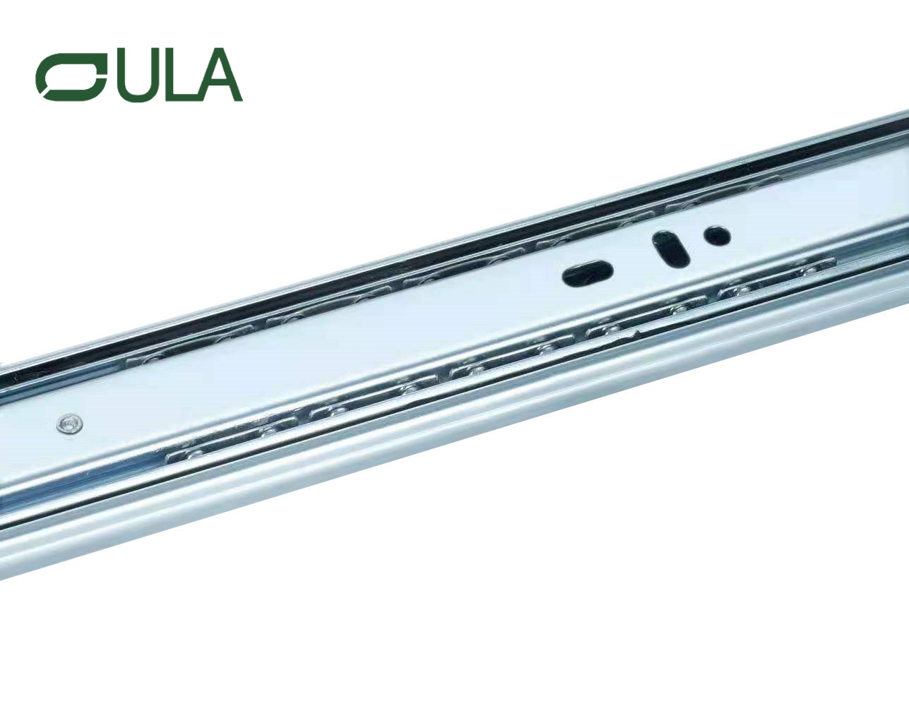 40 мм ширина телескопическое шариковое подшипник цинк/черный пунктирный ящик для отделки.