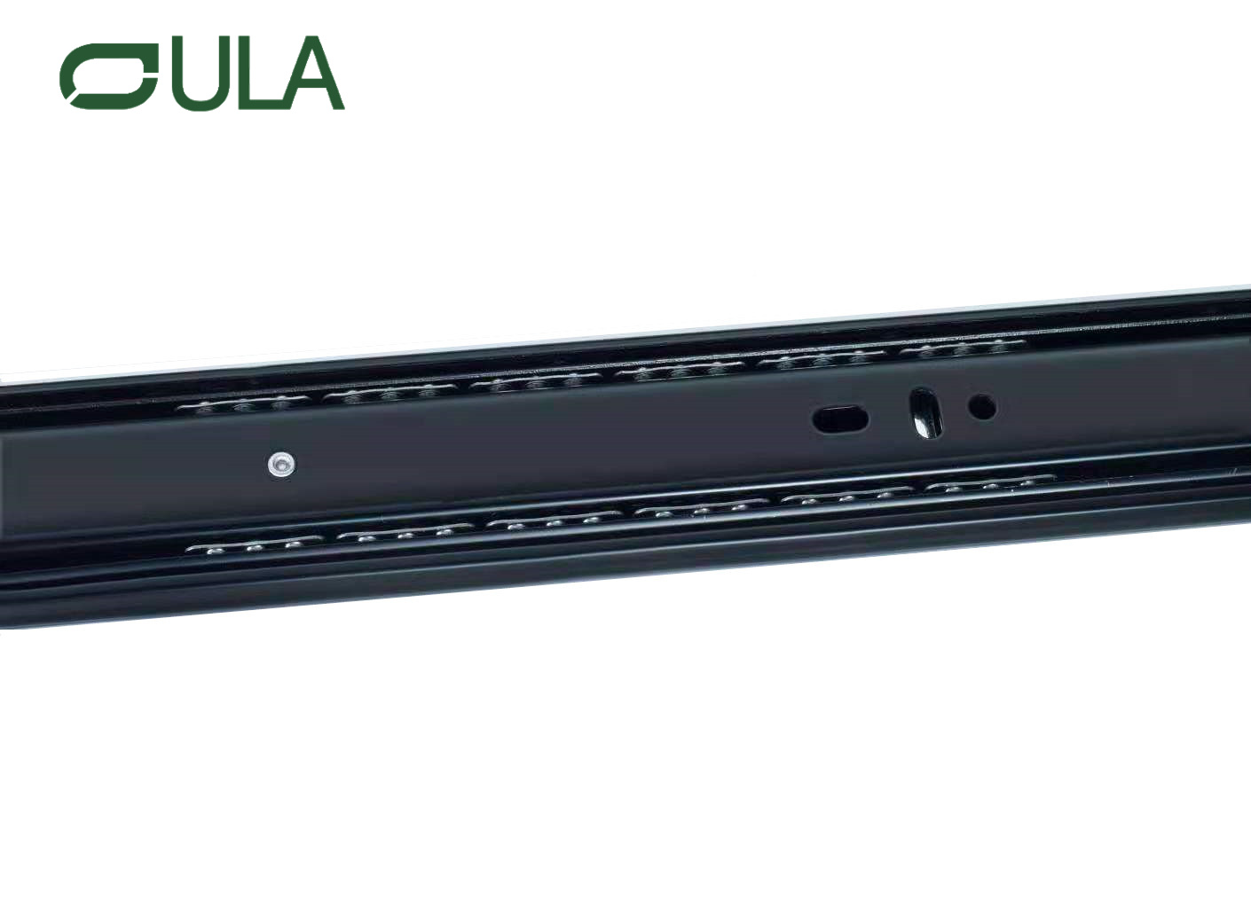 Современные 45 -мм черные стальные выдвижные стекла с железным шариковым подшипником для кухни и спортивной мебели