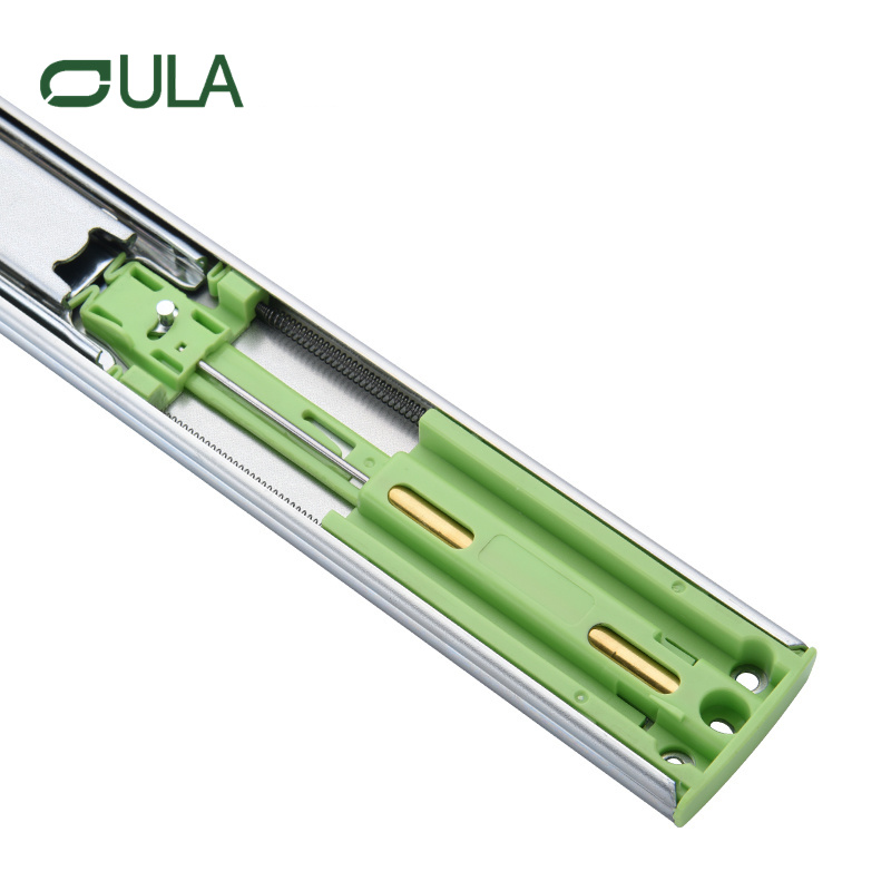 Шанхайский материал цинк черная отделка мягкая закрытая телескопическая 45 -миллиметровая выдвижная выдвижная ящика