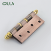 Антикварная медь 4 -дюймовая голова головы Big Crown Head Barge Hearing Hinge Modern Design Iron Windo