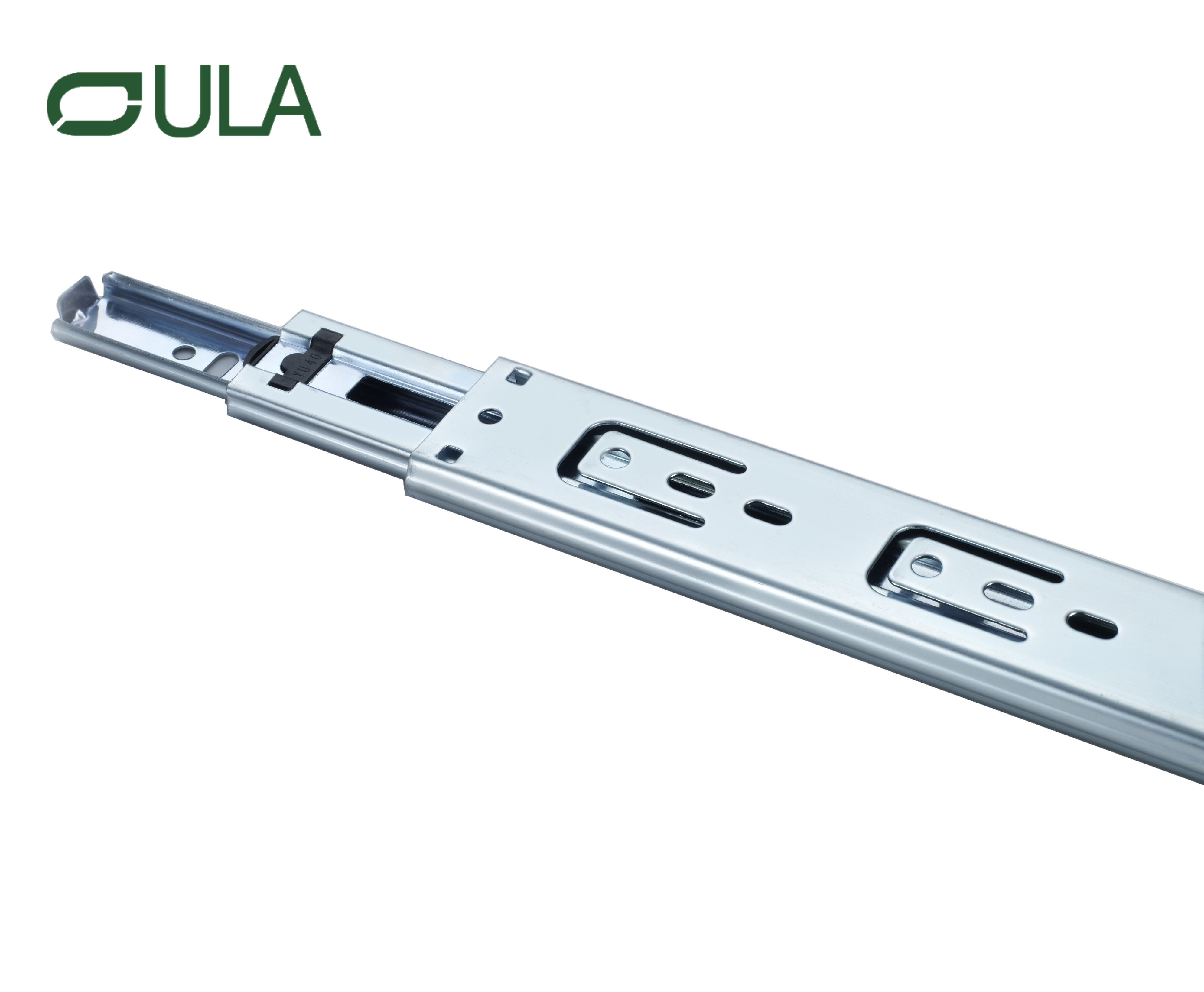 40 мм ширина телескопическое шариковое подшипник цинк/черный пунктирный ящик для отделки.