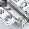 OEM ODM Производитель 65G Кухонный шкаф для дверных петлей для мебели аксессуары железо нормальные дверные петли 2 отверстия