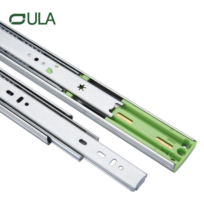 Шанхайский материал цинк черная отделка мягкая закрытая телескопическая 45 -миллиметровая выдвижная выдвижная ящика