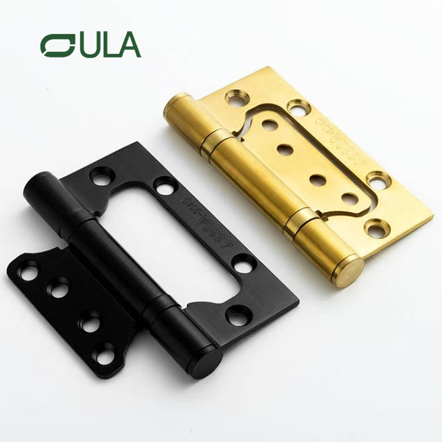 Современные 4 -дюймовые стальные стальные латунные цинк Железные пластиковые дверные петли деревянные дверные аксессуары для ворот с окнами и отелями включены