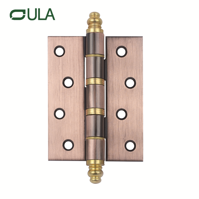 Антикварная медь 4 -дюймовая голова головы Big Crown Head Barge Hearing Hinge Modern Design Iron Windo