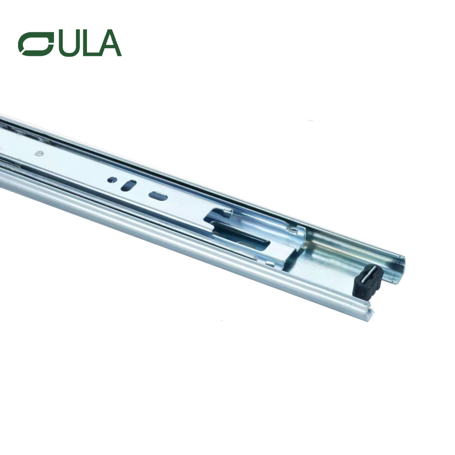 40 мм ширина телескопическое шариковое подшипник цинк/черный пунктирный ящик для отделки.