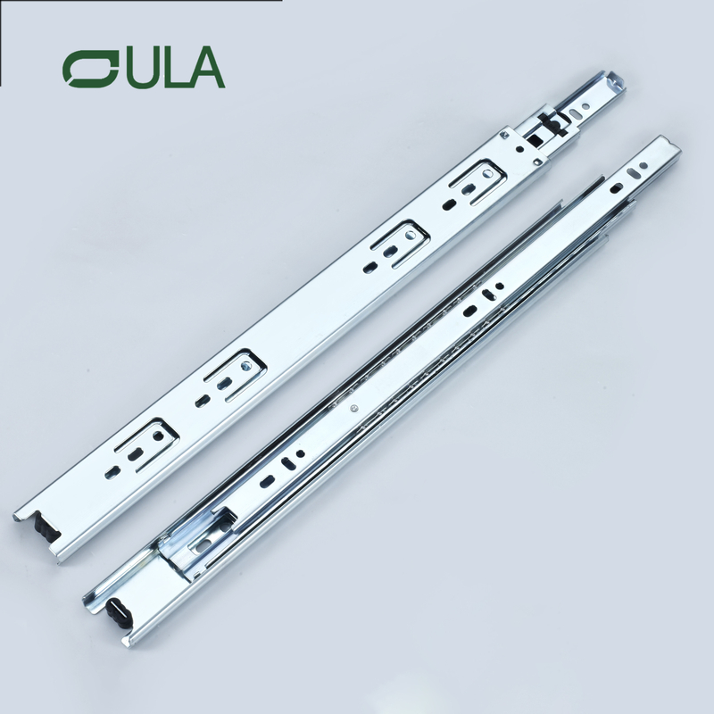 40 мм ширина телескопическое шариковое подшипник цинк/черный пунктирный ящик для отделки.