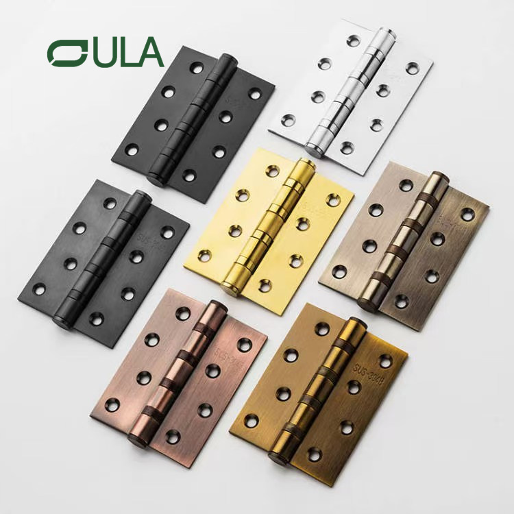 Высокое качество 4-дюймовый плоский шарикоподшипник из нержавеющей стали дверная петля современный дизайн для двери Wodden 