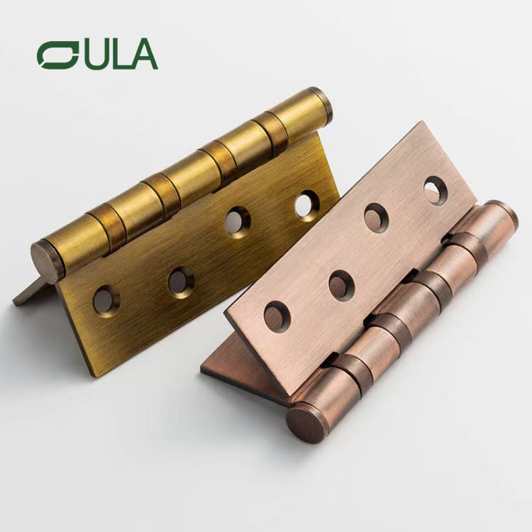  Заводская мебельная фурнитура, современный дизайн, 4-дюймовый сверхмощный железный плоский шарикоподшипник, дверная петля 