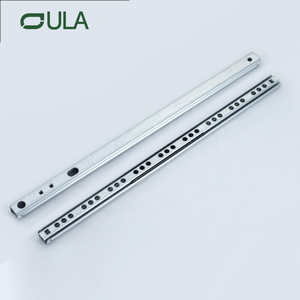 Фабрика высококачественных цинковых 17 -мм телескопического канала мини -выдвижной ящик для слайд -бегуна.