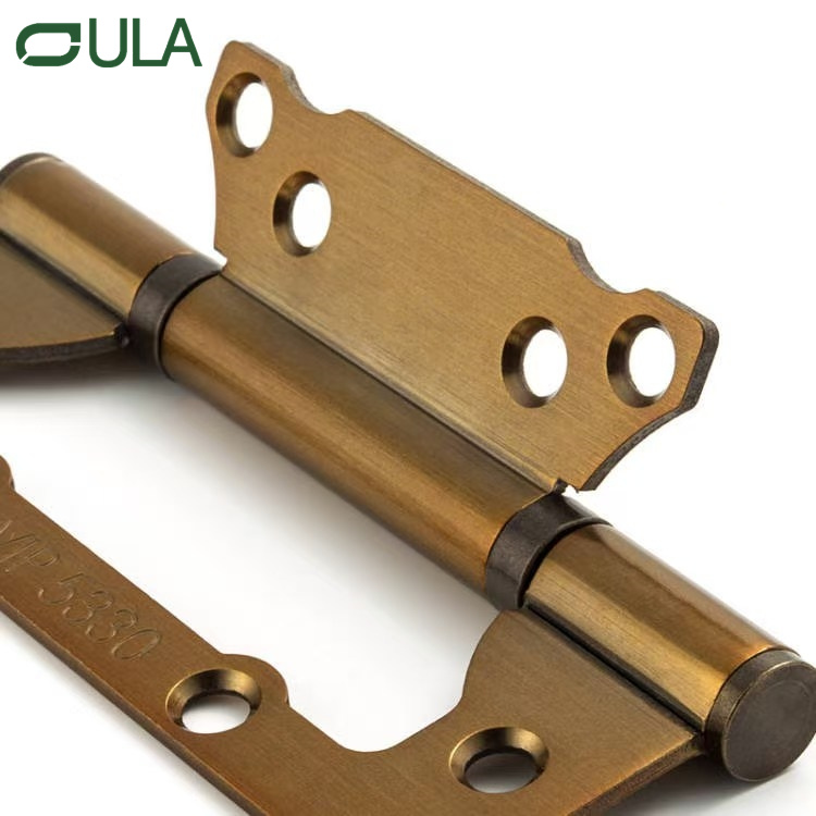 Высококачественный современный железо 2BB Butterfly Door Door Hinge Multycolor Mute Hidded шарнир шкафа для оконного и отеля использования