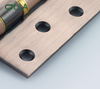 Антикварная медь 4 -дюймовая голова головы Big Crown Head Barge Hearing Hinge Modern Design Iron Windo