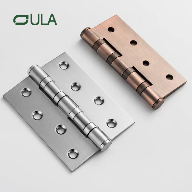  Заводская мебельная фурнитура, современный дизайн, 4-дюймовый сверхмощный железный плоский шарикоподшипник, дверная петля 