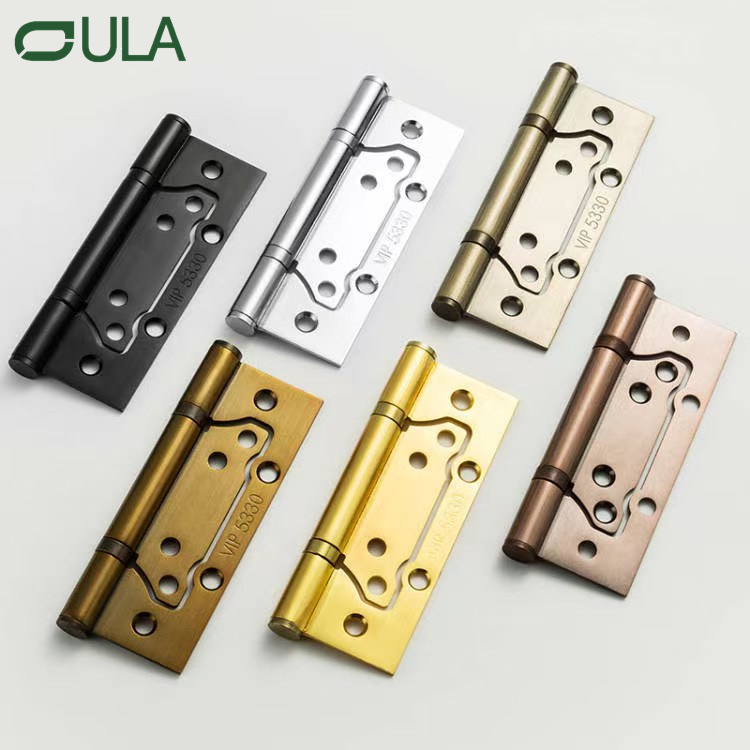 Высококачественный современный железо 2BB Butterfly Door Door Hinge Multycolor Mute Hidded шарнир шкафа для оконного и отеля использования