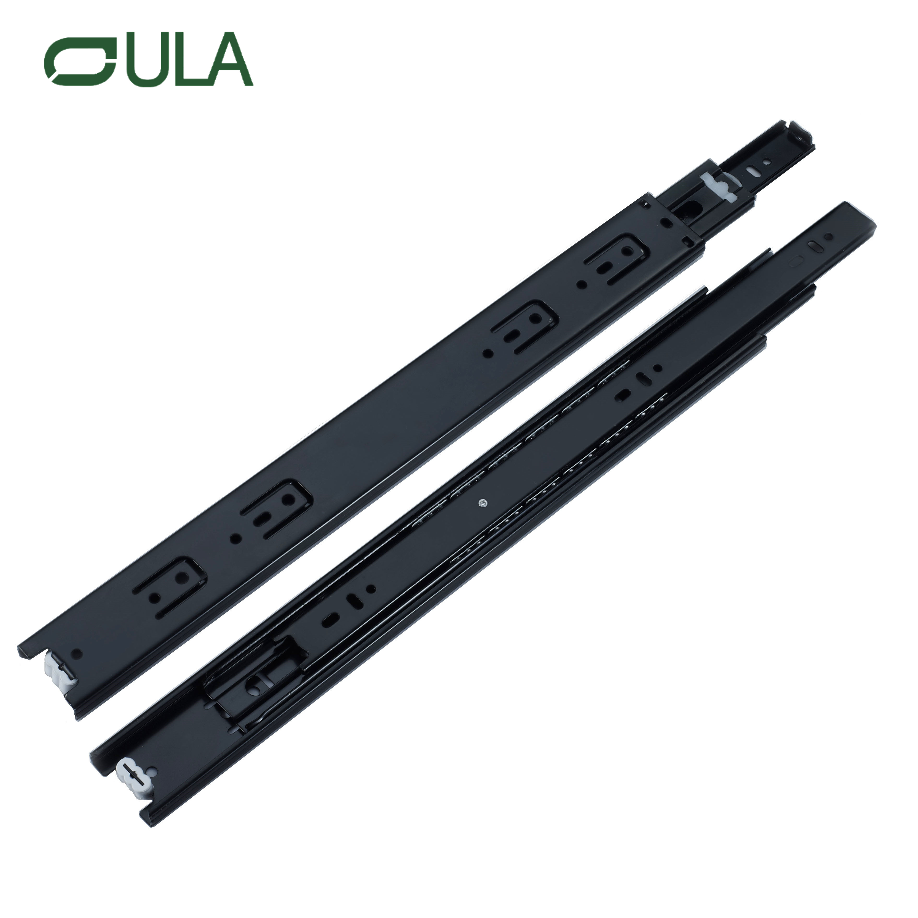 Современные 45 -мм черные стальные выдвижные стекла с железным шариковым подшипником для кухни и спортивной мебели