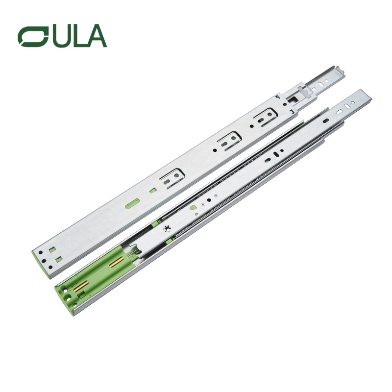 Шанхайский материал цинк черная отделка мягкая закрытая телескопическая 45 -миллиметровая выдвижная выдвижная ящика