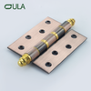 Антикварная медь 4 -дюймовая голова головы Big Crown Head Barge Hearing Hinge Modern Design Iron Windo