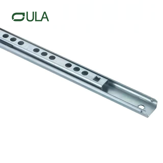 Фабрика высококачественных цинковых 17 -мм телескопического канала мини -выдвижной ящик для слайд -бегуна.